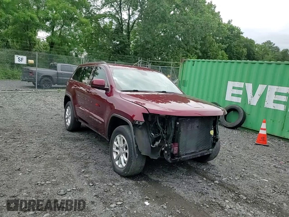 2021 Jeep Grand Cherokee Laredo X with VIN 1C4RJFAG4MC509936, listed as a Copart auction lot 62006885 with 44,271 mi miles and Salvage title. Bid and sale history available at DreamBid. Image 15.