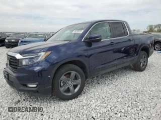 2023 Honda Ridgeline RTL z VIN 5FPYK3F52PB018424, wystawiony jako Copart lot #50228325 z przebiegiem 15 117 mil mil oraz Szkoda całkowita • Salvage title. Historia ofert i sprzedaży dostępna na DreamBid. Obrazek 1.