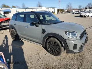 2022 MINI Countryman Cooper with VIN WMZ43BR07N3N30320, listed as a Copart auction lot 46315235 with Not provided miles and Salvage title. Bid and sale history available at DreamBid. Image 4.