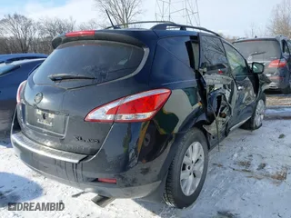 2011 Nissan Murano SV with VIN JN8AZ1MW0BW185573, listed as a IAAI auction lot 41565939 with 162,000 mi miles. Bid and sale history available at carsss.com. Image 4.