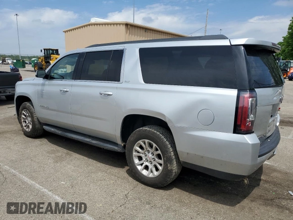 2019 GMC Yukon XL SLT z VIN 1GKS1GKC8KR245444, wystawiony jako Copart lot #55600905 z przebiegiem 106 345 mil mil oraz Szkoda całkowita • Salvage title. Historia ofert i sprzedaży dostępna na DreamBid. Obrazek 2.