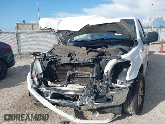 2019 Ford F-150 XL with VIN 1FTMF1CB3KKD35652, listed as a IAAI auction lot 42463370 with 96,129 mi miles and . Bid and sale history available at DreamBid. Image 6.