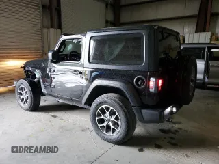 2024 Jeep Wrangler Sport S z VIN 1C4PJXAG7RW351644, wystawiony jako Copart lot #56112305 z przebiegiem 16 484 mil mil oraz Szkoda całkowita • Salvage title. Historia ofert i sprzedaży dostępna na DreamBid. Obrazek 2.