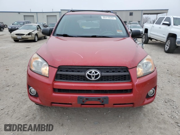 2009 Toyota RAV4 Sport with VIN JTMZF32V595007266, listed as a Copart auction lot 86410544 with 215,553 mi miles and Salvage title. Bid and sale history available at DreamBid. Image 5.