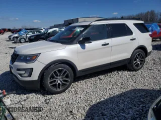 2016 Ford Explorer Sport with VIN 1FM5K8GT3GGC12418, listed as a Copart auction lot 53254395 with 135,186 mi miles and Salvage title. Bid and sale history available at DreamBid. Image 1.