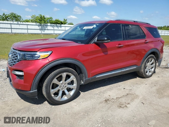2020 Ford Explorer Platinum с VIN 1FM5K8HC7LGA07161, выставлен на аукционе Copart как лот 56369595 с пробегом 103 692 миль миль и Списание • Salvage title. История ставок и продаж доступна на DreamBid. Изображение 1.