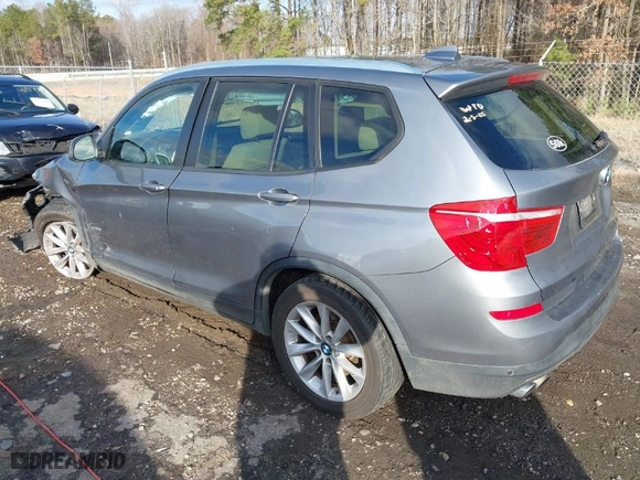 2016 BMW X3 xDrive28i with VIN 5UXWX9C50G0D74928, listed as a IAAI auction lot 41552984 with 150,404 mi miles. Bid and sale history available at carsss.com. Image 3.