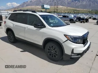 2022 Honda Passport TrailSport with VIN 5FNYF8H65NB004885, listed as a Copart auction lot 54376465 with 79,516 mi miles and Salvage title. Bid and sale history available at DreamBid. Image 4.