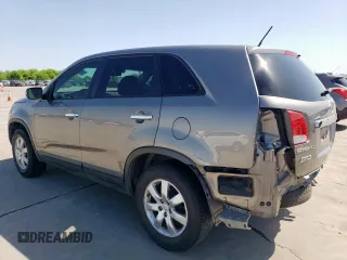 2011 Kia Sorento LX with VIN 5XYKT3A1XBG144869, listed as a Copart auction lot 52921865 with 186,896 mi miles and Salvage Title. Bid and sale history available at carsss.com. Image 2.