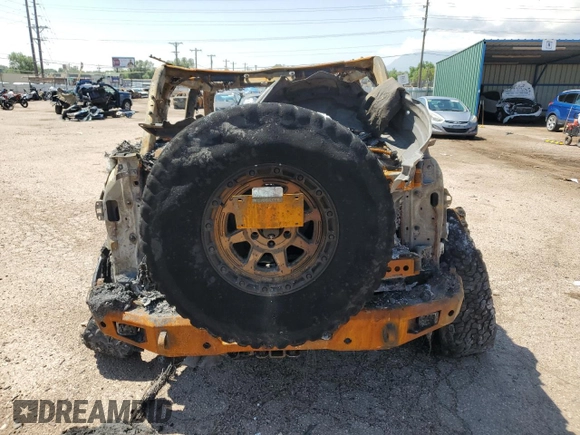 2022 Ford Bronco Raptor with VIN 1FMEE5JR2NLA51048, listed as a Copart auction lot 59994195 with Not provided miles and Salvage title. Bid and sale history available at DreamBid. Image 6.