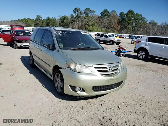 2004 Mazda MPV ES with VIN JM3LW28J640521693, listed as a Copart auction lot 43313025 with 238,179 mi miles and Salvage Title. Bid and sale history available at carsss.com. Image 11.