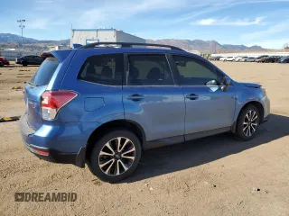 2018 Subaru Forester Premium with VIN JF2SJGECXJH511415, listed as a Copart auction lot 82927724 with 85,939 mi miles and Salvage Title. Bid and sale history available at carsss.com. Image 3.