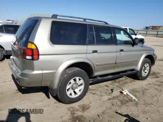 2002 Mitsubishi Montero XLS z VIN JA4MT31R22J009216, wystawiony jako Copart lot #42943735 z przebiegiem 190 168 mil mil oraz Szkoda całkowita • Salvage title. Historia ofert i sprzedaży dostępna na DreamBid. Obrazek 3.