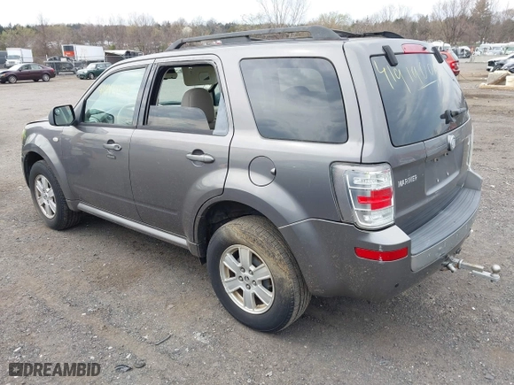 2009 Mercury Mariner with VIN 4M2CU91G49KJ05721, listed as a IAAI auction lot 41919006 with 105,537 mi miles. Bid and sale history available at carsss.com. Image 3.