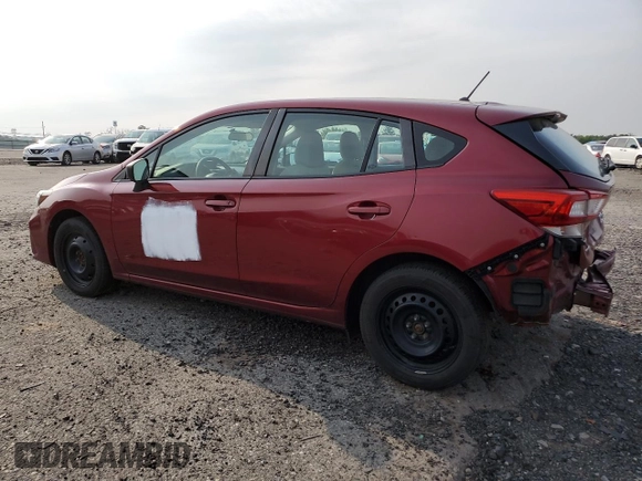 2017 Subaru Impreza with VIN 4S3GTAA66H3740466, listed as a Copart auction lot 58939525 with 132,003 mi miles and Salvage title. Bid and sale history available at DreamBid. Image 2.