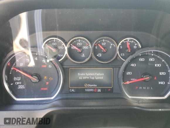 2021 Chevrolet Silverado 1500 LTZ with VIN 3GCUYGED4MG211458, listed as a Copart auction lot 56075685 with 102,093 mi miles and Clean Title. Bid and sale history available at DreamBid. Image 9.