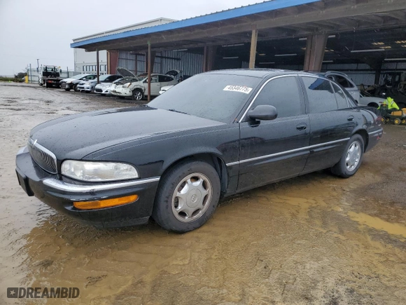1997 Buick Park Avenue Ultra with VIN 1G4CU5219V4609569, listed as a Copart auction lot 45346775 with 63,493 mi miles and Salvage Title. Bid and sale history available at carsss.com. Image 1.