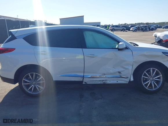 2023 Acura RDX w/Technology Package with VIN 5J8TC1H59PL000180, listed as a IAAI auction lot 41768187 with 23,980 mi miles. Bid and sale history available at carsss.com. Image 13.