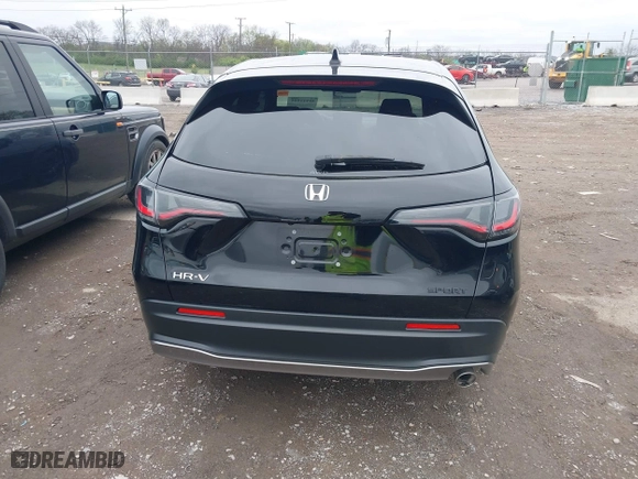 2023 Honda HR-V Sport with VIN 3CZRZ2H56PM720199, listed as a IAAI auction lot 41911555 with 10,996 mi miles. Bid and sale history available at carsss.com. Image 16.