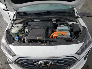 2020 Hyundai Ioniq SEL with VIN KMHC75LD8LU189686, listed as a Copart auction lot 53716935 with 21,641 mi miles and Salvage Title. Bid and sale history available at DreamBid. Image 12.