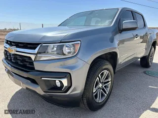 2021 Chevrolet Colorado 4WD Work Truck with VIN 1GCGTBENXM1216895, listed as a Copart auction lot 52322155 with 90,542 mi miles and Salvage Title. Bid and sale history available at carsss.com. Image 2.