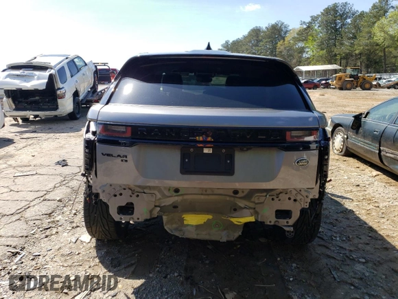 2021 Land Rover Range Rover Velar R-Dynamic S with VIN SALYT2EX5MA323352, listed as a Copart auction lot 46099283 with 14,030 mi miles. Bid and sale history available at carsss.com. Image 6.
