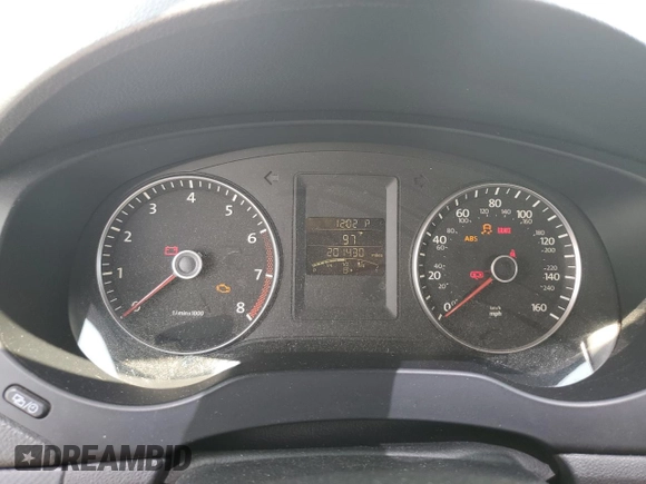 2012 Volkswagen Jetta SE with VIN 3VWDX7AJ0CM343709, listed as a Copart auction lot 59055825 with 201,430 mi miles and Salvage title. Bid and sale history available at DreamBid. Image 9.