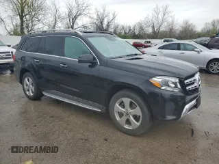 2018 Mercedes-Benz GLS 450 with VIN 4JGDF6EE4JB078967, listed as a Copart auction lot 51867325 with 109,061 mi miles and Salvage Title. Bid and sale history available at DreamBid. Image 4.