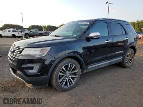 2016 Ford Explorer Platinum z VIN 1FM5K8HT4GGD33408, wystawiony jako Copart lot #65019395 z przebiegiem 193 756 mil mil oraz Czysty tytuł • Clean title. Historia ofert i sprzedaży dostępna na DreamBid. Obrazek 1.