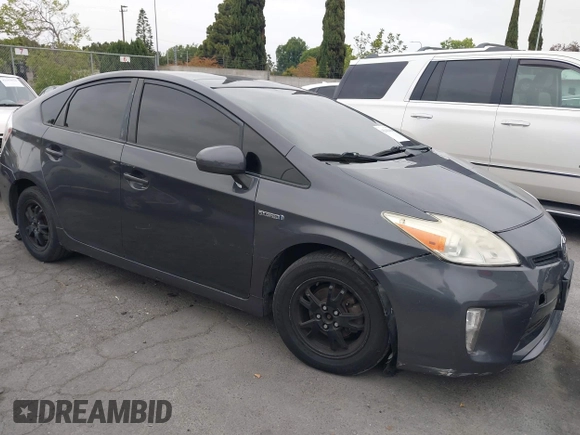 2013 Toyota Prius One with VIN JTDKN3DU9D1630396, listed as a IAAI auction lot 42141438 with 96,295 mi miles. Bid and sale history available at carsss.com. Image 1.