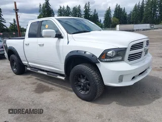 2013 Ram 1500 Sport with VIN 1C6RR7HT9DS581634, listed as a IAAI auction lot 42552777 with 125,902 mi miles and . Bid and sale history available at DreamBid. Image 1.