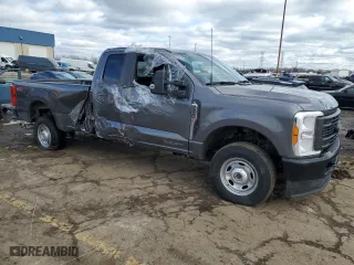 2023 Ford Super Duty F-250 SRW XL with VIN 1FT7X2BT0PEC41471, listed as a Copart auction lot 48107715 with 59,894 mi miles and Salvage Title. Bid and sale history available at carsss.com. Image 4.