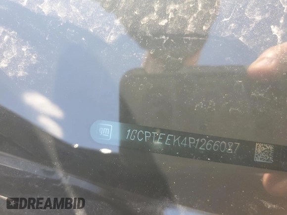 2023 Chevrolet Colorado 4WD Trail Boss с VIN 1GCPTEEK4P1266087, выставлен на аукционе Copart как лот 53740035 с пробегом Не указан миль и Списание • Salvage title. История ставок и продаж доступна на DreamBid. Изображение 13.