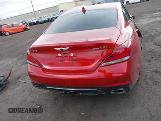 2019 Genesis G70 Advanced with VIN KMTG34LE7KU017931, listed as a IAAI auction lot 41863853 with 34,214 mi miles and . Bid and sale history available at DreamBid. Image 16.