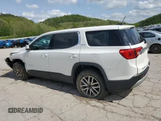 2018 GMC Acadia SLE with VIN 1GKKNRLA7JZ143208, listed as a Copart auction lot 55074595 with 67,027 mi miles and Salvage title. Bid and sale history available at DreamBid. Image 2.