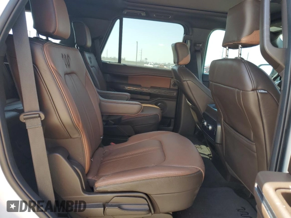 2022 Ford Expedition King Ranch with VIN 1FMJU1PT4NEA17825, listed as a Copart auction lot 48711115 with 61,789 mi miles and Salvage Title. Bid and sale history available at carsss.com. Image 11.