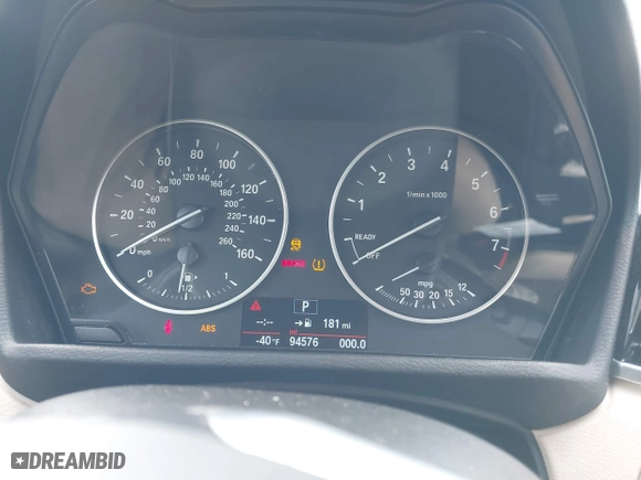 2018 BMW X1 sDrive28i with VIN WBXHU7C37J5H39401, listed as a IAAI auction lot 41421610 with 94,576 mi miles. Bid and sale history available at carsss.com. Image 7.