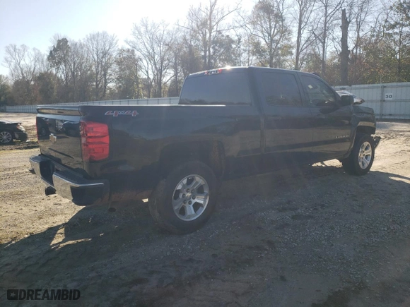 2014 Chevrolet Silverado 1500 LT with VIN 1GCUKRECXEF196715, listed as a Copart auction lot 41894235 with 0 mi miles and Salvage Title. Bid and sale history available at carsss.com. Image 3.