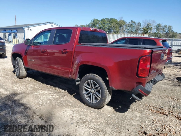 2021 Chevrolet Colorado 2WD Work Truck с VIN 1GCGSBEN9M1295673, выставлен на аукционе Copart как лот 46518885 с пробегом 76 971 миль миль и На запчасти • Non repairable. История ставок и продаж доступна на DreamBid. Изображение 2.