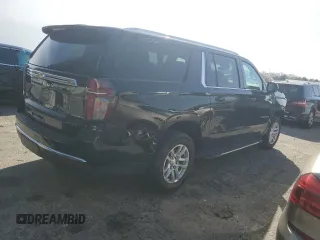2023 Chevrolet Suburban LS with VIN 1GNSCBKD8PR163178, listed as a Copart auction lot 47844175 with 104,369 mi miles and Salvage Title. Bid and sale history available at DreamBid. Image 3.