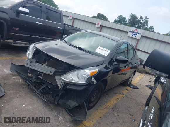 2019 Nissan Versa SV with VIN 3N1CN7AP0KL846978, listed as a IAAI auction lot 42284573 with 80,089 mi miles and . Bid and sale history available at DreamBid. Image 2.