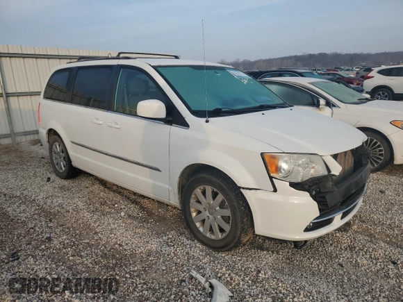 2014 Chrysler Town & Country Touring with VIN 2C4RC1BG9ER359794, listed as a Copart auction lot 86532674 with 128,199 mi miles and Salvage Title. Bid and sale history available at carsss.com. Image 4.