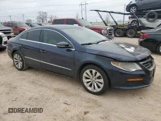 2012 Volkswagen CC Sport with VIN WVWMN7AN9CE544817, listed as a Copart auction lot 46077405 with 0 mi miles and Salvage Title. Bid and sale history available at carsss.com. Image 4.