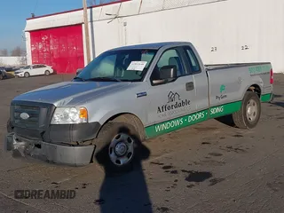 2008 Ford F-150 XL with VIN 1FTRF12258KC54345, listed as a IAAI auction lot 41011640 with 167,840 mi miles. Bid and sale history available at carsss.com. Image 20.