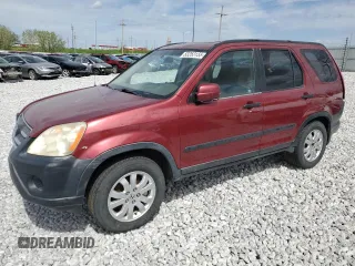 2005 Honda CR-V EX with VIN JHLRD78845C056496, listed as a Copart auction lot 53253155 with 194,922 mi miles and Salvage Title. Bid and sale history available at DreamBid. Image 1.