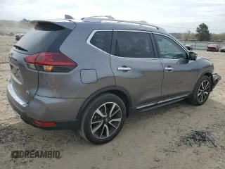 2019 Nissan Rogue SL with VIN 5N1AT2MT9KC777818, listed as a Copart auction lot 51148915 with 54,371 mi miles and Salvage Title. Bid and sale history available at DreamBid. Image 3.