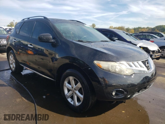 2009 Nissan Murano LE with VIN JN8AZ18W49W160843, listed as a Copart auction lot 73163094 with 165,997 mi miles and Salvage Title. Bid and sale history available at carsss.com. Image 4.
