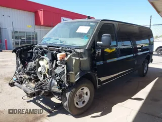 2023 GMC Savana Cargo with VIN 1GTW7BFP1P1165243, listed as a IAAI auction lot 42074066 with 14,530 mi miles. Bid and sale history available at carsss.com. Image 19.