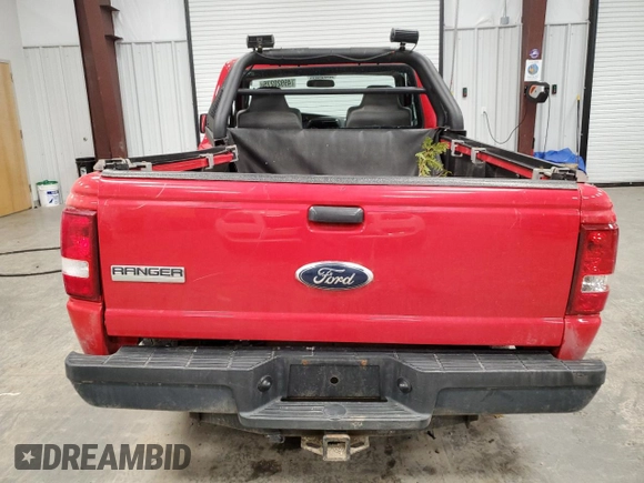 2009 Ford Ranger XL with VIN 1FTYR10D29PA43387, listed as a Copart auction lot 49920275 with 89,297 mi miles and Salvage Title. Bid and sale history available at DreamBid. Image 6.