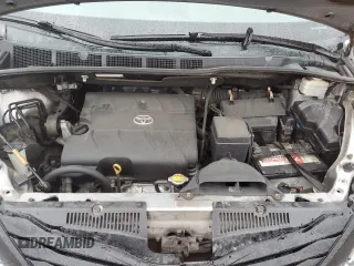 2012 Toyota Sienna with VIN 5TDZK3DC1CS213175, listed as a Copart auction lot 55475615 with 216,082 mi miles and Salvage title. Bid and sale history available at DreamBid. Image 12.